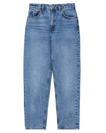 Skall Studio - Jeans - Allison Cropped Jeans - Worn mid blue