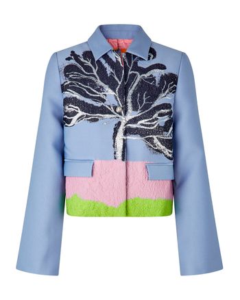 Stine Goya - Jacke - Boxy Straight Jacket - Tree