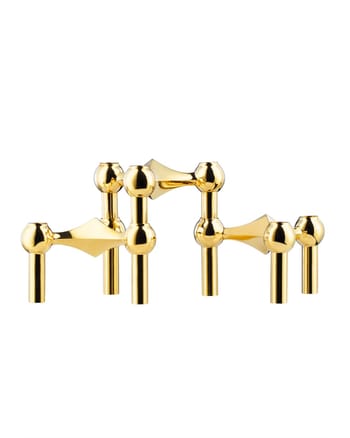 STOFF - Kynttilänjalka - Nagel Candle Holder - Brass (set of 3 pcs.)