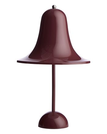 Verpan - Bordlampe - Pantop Portable af Verner Panton - Burgundy