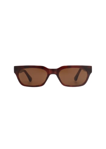 A. Kjærbede - Óculos escuros - Bror - Brown/Demi Light Brown Transparent