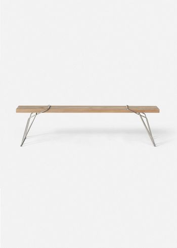 A. Petersen - Bank - Bench by Torben Skov - Douglas Fir / Stainless Steel