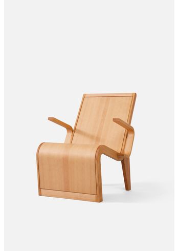 A. Petersen - Lænestol - Wooden Chair by Dan Svarth - Solid and veneered Oregon pine. Oiled