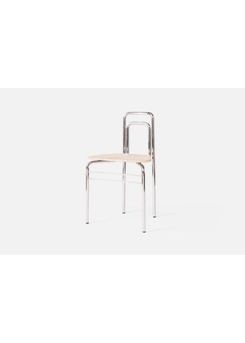 A. Petersen - Silla de comedor - Tube Chair by Dan Svarth - Parchment