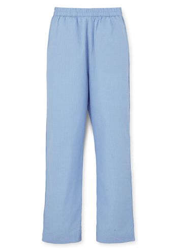 Aiayu - Byxor - Casual Pant - Mix Blue