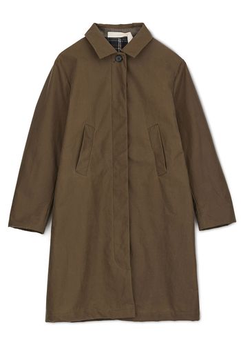 Aiayu - Abrigo - Noor Coat Oilskin - Bark