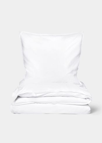 Aiayu - Juego de cama - Duvet Set - 140 x 220 + pillowcase - White