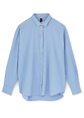 Aiayu - Skjorta - Shirt - Mix Blue