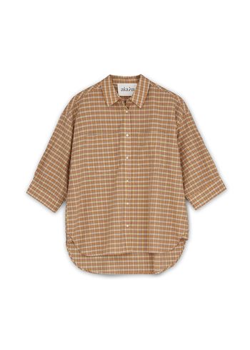 Aiayu - Skjorta - Short Sleeve Shirt Tile - Mix Tiles