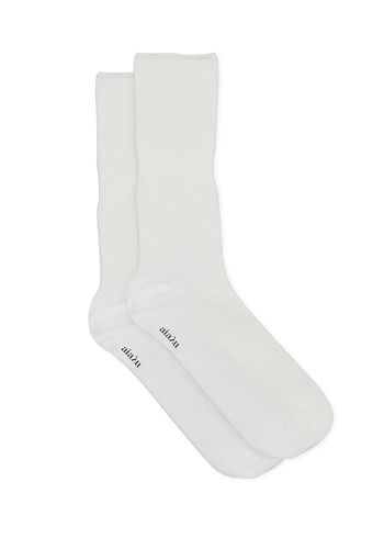 Aiayu - Meias - Cotton Rib Socks - White