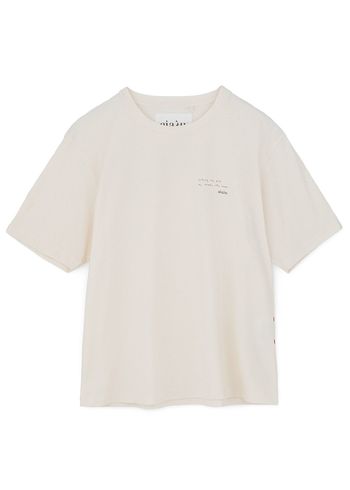 Aiayu - Maglietta - Aiayu Circular State Tee - Pure Ecru 25.1