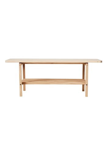 Andersen Furniture - Panchina - B3 Bench - Oak white matt lacquer