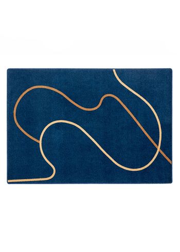 Andersen Furniture - Teppich - Flow - Dark Blue