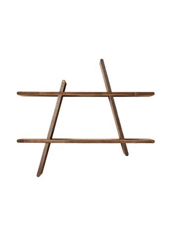 Andersen Furniture - Hylde - A-wall Shelf - Large - Smoked Oiled Ash