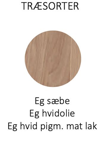 Andersen Furniture - Hylde - Bakker og hylder til S1 Sideboard - Hvidolieret Eg - Bakke