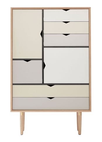 Andersen Furniture - Display - Andersen Furniture S5 - White Oiled Oak / Alpino, Silver, Iron