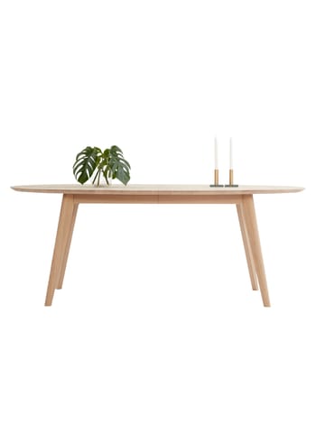 Andersen Furniture - Ruokapöytä - DK10 Extension Table - Massiv Oak/Soap Treated