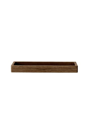 Andersen Furniture - Policová doska - Shelf 10 - Dark Stain Matt Lacquer Ash 32x12cm