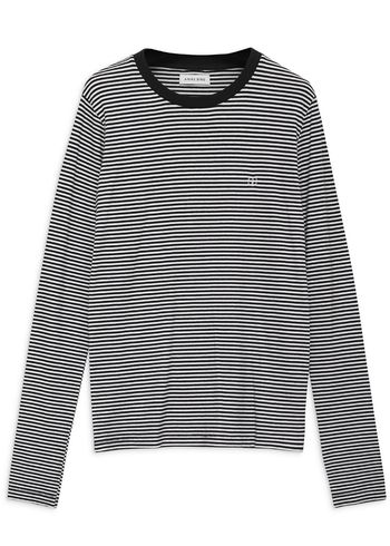 Anine Bing - Pusero - Rylan Tee - BLACK AND WHITE STRIPE