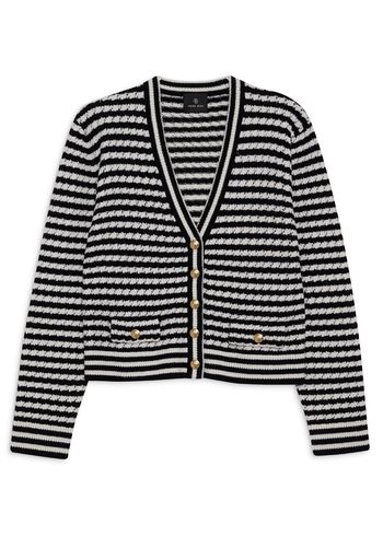 Anine Bing - Cardigan - Gwen Cardigan - White/Black