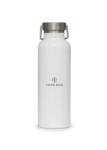 Anine Bing - Botella de agua - AB Water Bottle - White