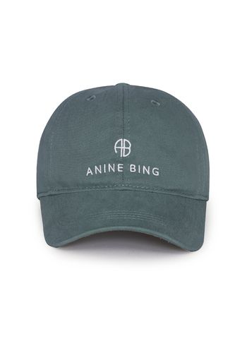 Anine Bing - Tampa - Jeremy Baseball Cap - DARK SAGE Green