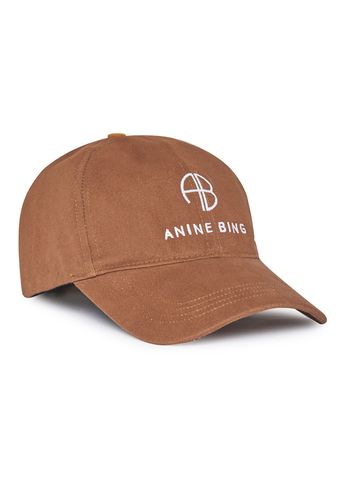 Anine Bing - Capuchon - Jeremy Baseball Cap - Logo Brown