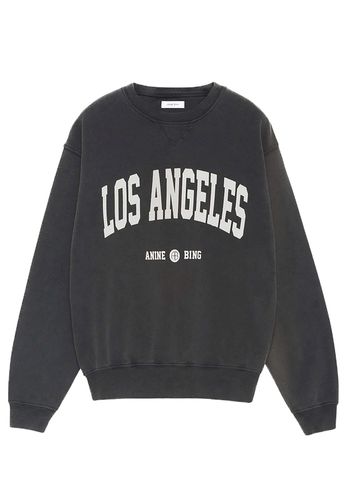 Anine Bing - Sweatshirt - Ramona - Washed Black x Los Angeles