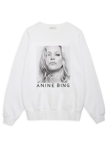 Anine Bing - Mikina - Ramona - White x Kate Moss