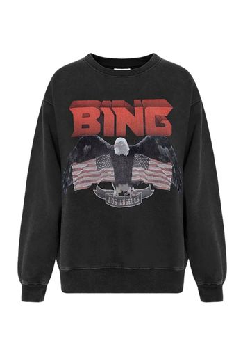 Anine Bing - Felpa - Vintage Bing Sweatshirt - Black