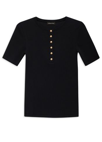 Anine Bing - Maglietta - Alessia Tee - Black