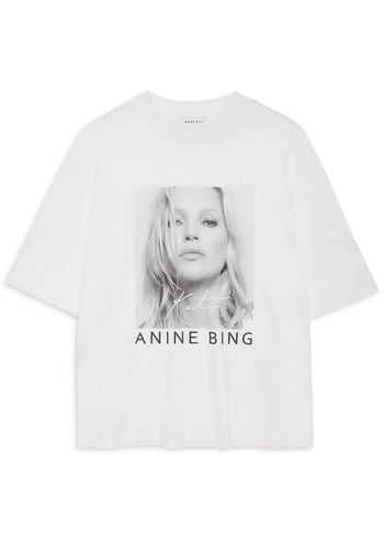 Anine Bing - Camiseta - Avi Tee - Kate Moss - White