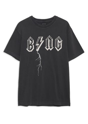 Anine Bing - T-shirt - Bing Bolt Tee - Black