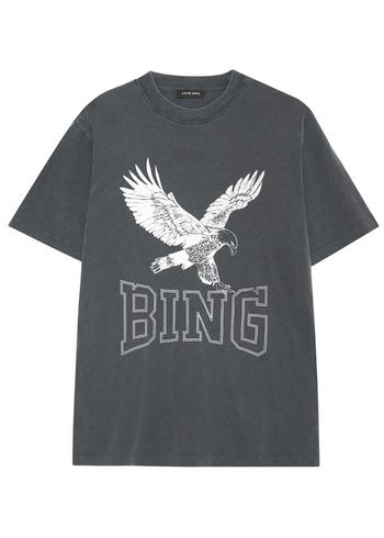 Anine Bing - Camiseta - Lili Tee Retro Eagle - Washed Black