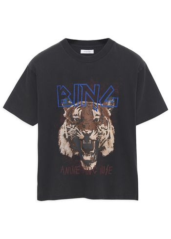 Anine Bing - T-shirt - Tiger Tee - Black