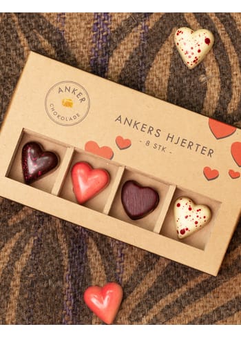 Anker Chokolade - Cioccolato - Ankers Hjerter - Ankers Hjerter