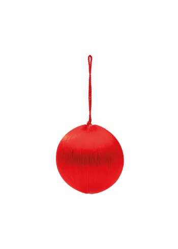 Anna + Nina - Bola de Navidad - Corded Ornament - Big - Red