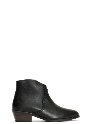 Anonymous Copenhagen - Botas de tornozelo - Fiona 35 Grained Soft Calf - Black