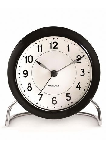 Arne Jacobsen - Clock - Station Table Watch - Black