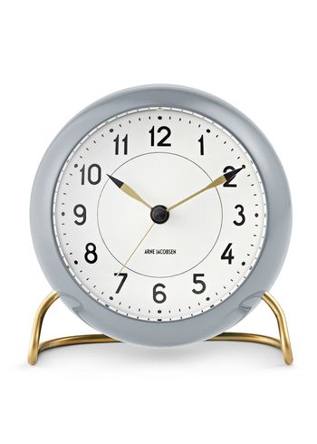 Arne Jacobsen - Clock - Station Table Watch - Grey