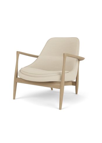 Audo Copenhagen - Lounge chair - Elizabeth Lounge Chair - Oiled Natural Oak / Hallingdal 200