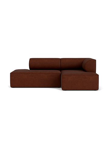 Audo Copenhagen - Modular sofa - Eave Modular Sofa, 86, 2.5-seater, Configurations 7-8 - Audo Bouclé 08 - Bordeaux - Configuration 8