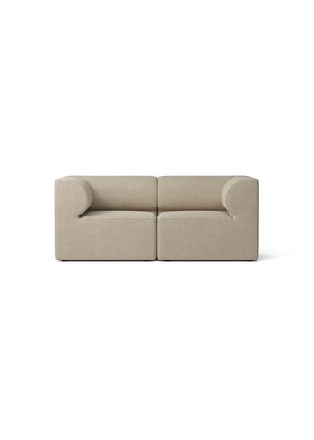 Audo Copenhagen - Divano modulare - Eave Modular Sofa, 86, 2 Seater, Configuration 1 - Audo Bouclé 02 - Beige