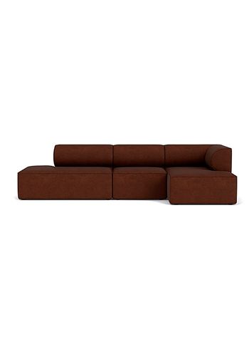 Audo Copenhagen - Modulaire bank - Eave Modular Sofa, 86, 3.5-seater, Configurations 9-10 - Audo Bouclé 08 - Bordeaux - Configuration 9