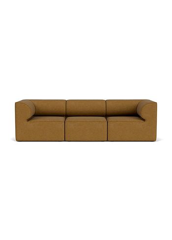 Audo Copenhagen - Modulär soffa - Eave Modular Sofa, 86, 3 Seater, Configuration 2 - Audo Bouclé 06 - Gold