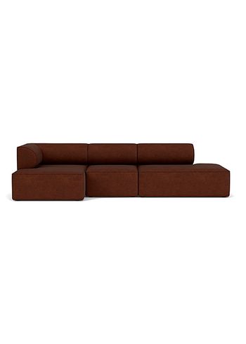 Audo Copenhagen - Sofá modular - Eave Modular Sofa, 96, 3.5-Seater, Configurations 9-10 - Audo Bouclé 08 - Bordeaux - Configuration 10