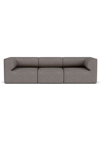 Audo Copenhagen - Modulär soffa - Eave Modular Sofa, 96, 3-Seater, Configuration 2 - Audo Bouclé 16 - Dark Grey
