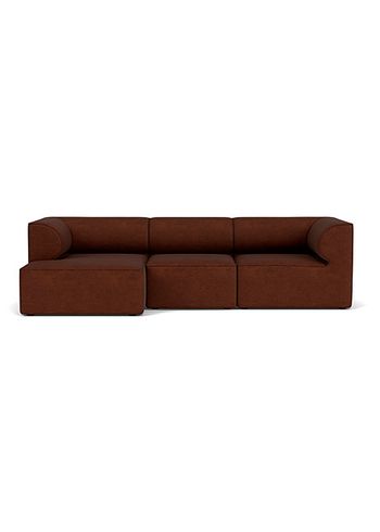 Audo Copenhagen - Modulární pohovka - Eave Modular Sofa, 96, 3-seater, Configurations 11-12 - Audo Bouclé 08 - Bordeaux - Configuration 12