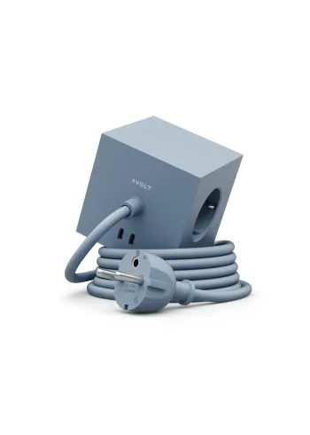 Avolt - Power Socket - Avolt Square 1 - Shark Blue