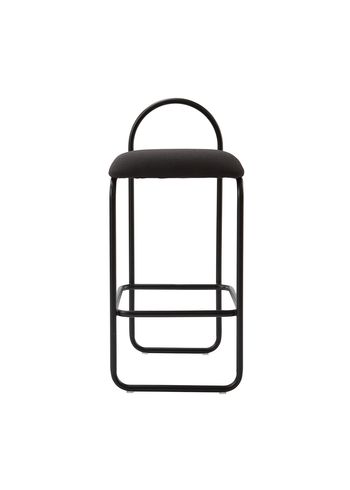 AYTM - Bar stool - ANGUI bar chair - Low - Anthracite Bouclé 0070